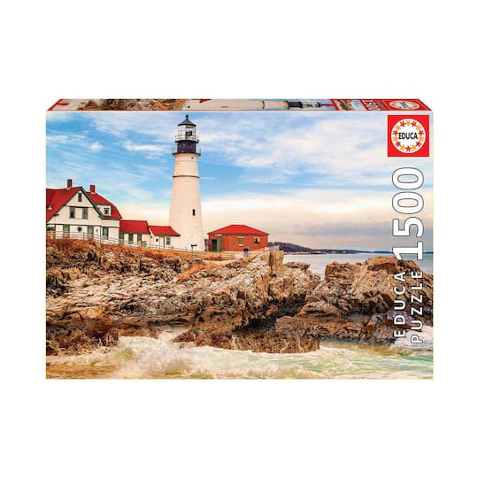 Rocky Lighthouse 1, 500 Piece Jigsaw Puzzle By Educa | 33.5" x 23.6" | Michaels®
